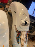 Rear Fender Harley Fatboy FLSTF 1986-1999 OEM Custom Paint no Trim