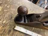 STANLEY Bailey No 3 SMOOTH SOLE Wood Hand PLANE Vtg Carpenter