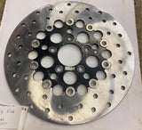 Oem Harley Floating Brake Rotor 11.5 00^ Rear Touring Dyna Softail SS Drilled