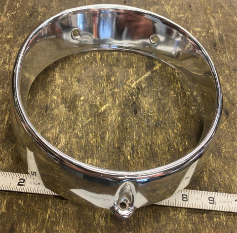 Vtg Ford Headlight Ring Trim BEzel Mercury Comet Galaxie Falcon ? NOS