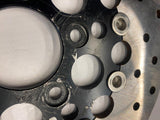Oem Harley Floating Brake Rotor 11.5 00^ Rear Touring Dyna Softail SS Drilled