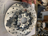 Oem Harley Floating Brake Rotor 11.5 00^ Rear Touring Dyna Softail SS Drilled