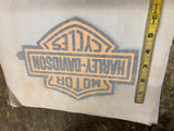 Vtg 1970's Harley Davidson T shirt transfer Iron on Clothing shovelhead Era NOS!