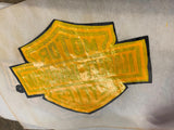 Vtg 1970's Harley Davidson T shirt transfer Iron on Clothing shovelhead Era NOS!