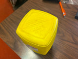 Vintage 1980s King-Seeley The Smurfs Yellow Lunchbox Thermos USA Made