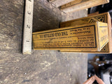 20's The Old Settler Rainwater Clearing Agent Orig Box Antique Black Water Hydra