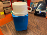 Vintage 1985 King-Seeley Jim Henson's Muppet Babies Lunchbox Thermos Blue