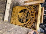 20's The Old Settler Rainwater Clearing Agent Orig Box Antique Black Water Hydra
