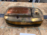 1982 Dealer Award gold plated Air cleaner cover Shovelhead Vtg Harley Ham can!