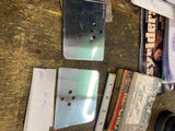RA-CAD Saddlebag Latch Trim Plates Harley Touring FLH FLT Vtg Ultra Classic Glid