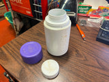 Vintage 1990 Mattel Inc Barbie Lunchbox Plastic Thermos purple Cup