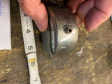 1916 Eastern CArbon Works Vtg Tools STERLING Amps Gauge Meter 0-35 Pocket Pouch!