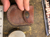1916 Eastern CArbon Works Vtg Tools STERLING Amps Gauge Meter 0-35 Pocket Pouch!