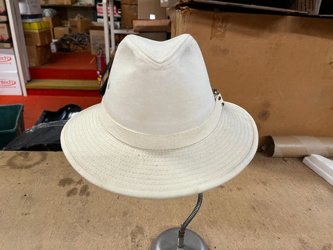 Dorfman Pacific Mens Hat Size Small Ivory Color Size S Made In Sri Lanka