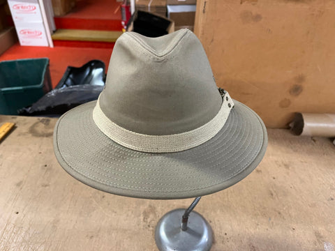 Dorfman Pacific Mens Hat Size Small Gray Color Size S Made In Sri Lanka