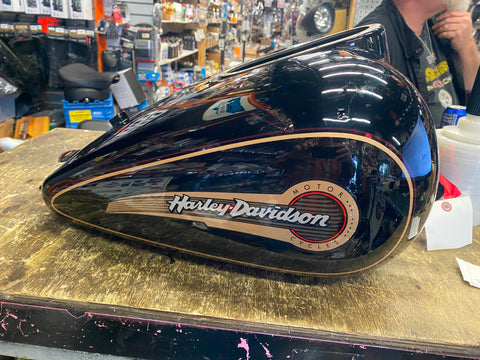 FLH Gas Tank 1996 FI Vivid Black Touring Ultra Classic Glide Evo 95-99? FLT