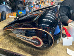 FLH Gas Tank 1996 FI Vivid Black Touring Ultra Classic Glide Evo 95-99? FLT