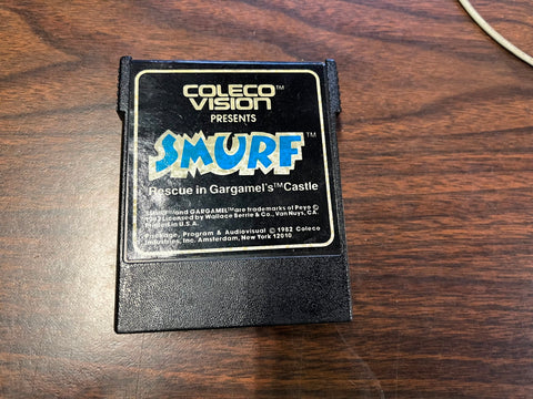 Smurf Rescue In Gargamel's Castle (Coleco, Colecovision) Cartridge Only