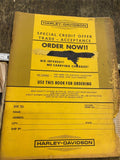HARLEY RETAIL PRICE LIST 1970 PARTS ACC BOOK CATALOGUE VTG FLH GLIDE SHOVELHEAD!