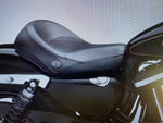 Sundowner Solo Seat Harley OEM 2010^ Iron roadster 883 1200 comfort Deep Bucket!