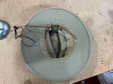 Dorfman Pacific GREEN HAT DPC Vented Rim Fishing Hiking Outdoor Hat 100% Cotton