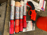 Vtg Olin Alert/Locate Marine Signal Kit Boat Safety Gear Emergency Flares Case!