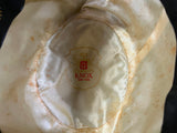 Vintage KNOX New York Fedora Felt Hat Classy Mens Kaufmann's Pittsburgh Sz 7 3/8