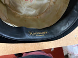Vintage KNOX New York Fedora Felt Hat Classy Mens Kaufmann's Pittsburgh Sz 7 3/8