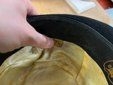 Vintage KNOX New York Fedora Felt Hat Classy Mens Kaufmann's Pittsburgh Sz 7 3/8