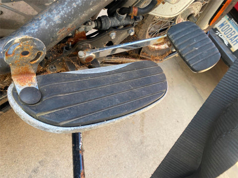 2006-2009 Kawasaki Vulcan VN900 Driver Right Brake Side Floorboard Pedal Assy