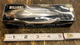 Vtg NIB Williams Comet lure C8S Silver Plate Trolling casting Spoon Trout fishin