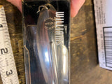 Vtg NIB Williams Comet lure C8S Silver Plate Trolling casting Spoon Trout fishin