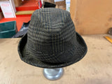 Vtg United Hatters Cap Millinery Wool Blend Fedora Hat Mens Size 7 1/4