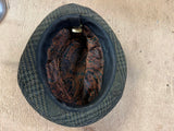 Vtg United Hatters Cap Millinery Wool Blend Fedora Hat Mens Size 7 1/4