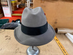 Vintage 1950s Made In USA Stevens Beaver Blend Waterway Progressed Hat Sz 6 3/4