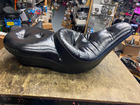 Mustang Seat Harley Shovelhead Panhead 1965-84 Touring Seat FLH Electra Glide
