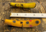 Vtg Helin Flatfish fishing lures Wood Flyrod S3 X5 U20 X7 F7 Lot #2