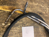 Pair 39" Throttle Cables Harley Sportster Dyna Softail Touring 1996^ Braided SS