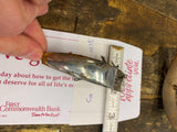 Vtg Helin Flatfish fishing lures Wood Flyrod S3 X5 U20 X7 F7 Lot #3
