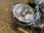Passing Lamps Spotlights Harley Sportster Dyna 39mm Fork OEM Chrome Running ligh