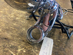 Passing Lamps Spotlights Harley Sportster Dyna 39mm Fork OEM Chrome Running ligh