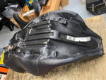 Custom Snakeskin Seat Harley Touring 1997-2007 FLH Ultra classic Glide Bagger!