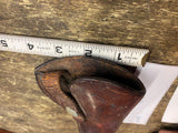 Vtg 1940's WW2 923 H H heiser Revolver Holster Leather s&w 38 special Police MP