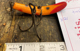 Vtg Helin Flatfish fishing lures Wood Flyrod S3 X5 U20 X7 F7 #5
