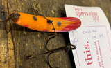 Vtg Helin Flatfish fishing lures Wood Flyrod S3 X5 U20 X7 F7 #5