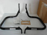 OEM Rear Saddlebag Guards Harley Softail Black 2000^ Springer Heritage Fatboy FX