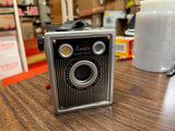 Vintage Ansco Shur-Shot 120 Film Box Camera Binghamton NY USA 1940's Untested