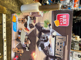 Block Tech DESERT STORM Outpost Block Brick Play Set 403 pieces w 5 Mini Figures
