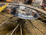 Spool Hub Mini disc Brake Chopper Stopper Hallcraft Front Wheel 19" Springer Gir
