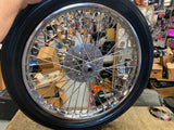 Spool Hub Mini disc Brake Chopper Stopper Hallcraft Front Wheel 19" Springer Gir